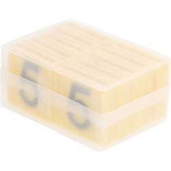 Ženklinimo numeris, Nr.5 geltona 45x45mm 306005FA