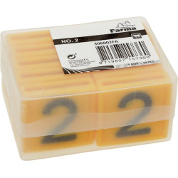 Ženklinimo numeris, Nr.2 geltonas 45x45mm 306002FA