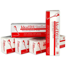 Adata Ideal D3 0,9x13mm aliuminio stebulė 100vnt SA9412AL