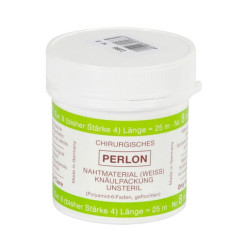 Siuvimo medžiaga Perlon 4 dydis žalias 25m 2266KER