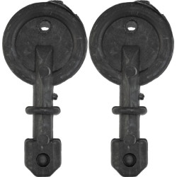 Aquilla žiurkių masalo stotys su sieniniu laikikliu PEST230513