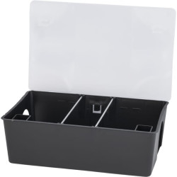 Daugiadėžė su skaidriu dangteliu PEST230505