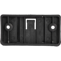 Kompaktiškas Bait-Box gaudyklės juodas skaidrus dangtelis PEST230502