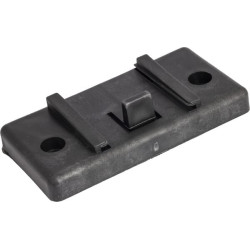 Kompaktiškas Bait-Box gaudyklės juodas skaidrus dangtelis PEST230502