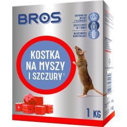 Bros pelių ir žiurkių žudikų vaško blokas 1kg 15941858