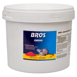 Grūdai nuo pelių ir žiurkių Bros, 3 kg 1594001300