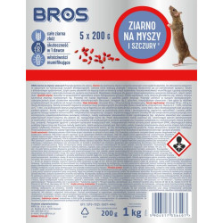 Pelių ir žiurkių žudikai, 1kg - 5 x doypack 200g 15941957