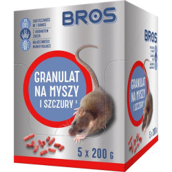 Pelių ir žiurkių žudikų granulės, 1kg - 5 x doypack 200g 15941955