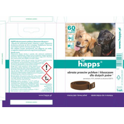 HAPPS antkaklis vabzdžiams dideliems šunims 1594410