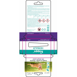 HAPPS Herbal - vabzdžius atbaidantys lašai dideliems šunims, 20-40 kg 15941614