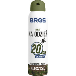Erkių aerozolis drabužiams – atbaido ir naikina erkes, 90ml 1594554
