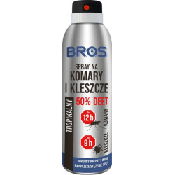 Aerozolis nuo uodų ir erkių 50% DEET, 180ml 15941760