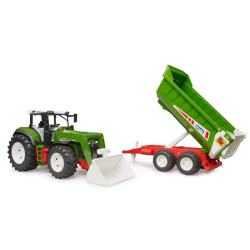 „Roadmax“ traktorius su frontaliniu krautuvu ir priekaba U03452