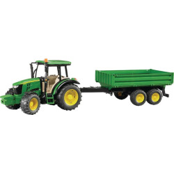 John Deere 5115M su priekaba U02108
