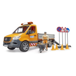 MB Sprinter Municipal su vairuotoju, šviesos ir garso moduliu bei priedais U02677