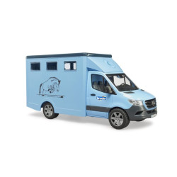 MB Sprinter gyvūnų vežėjas su 1 arkliu U02674