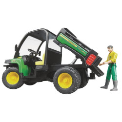 John Deere Gator 855D su vairuotoju U02490