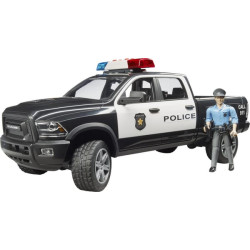 RAM 2500 policijos sunkvežimis su policininku U02505