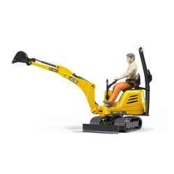JCB mikroekskavatorius su darbininku U62002