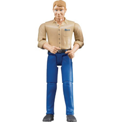 Vyras (mėlyni džinsai) U60006