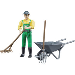 Figūrų rinkinys ūkininkas su priedais U62610