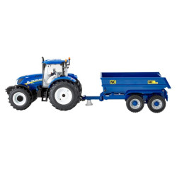 New Holland T6 + NC tentinė priekaba B43268