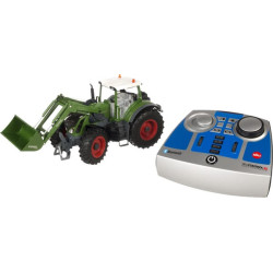 „Fendt 933 Vario“ su priekiniu krautuvu ir „Bluetooth“ nuotolinio valdymo pultu bei programos valdymu S06796