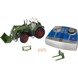 „Fendt 933 Vario“ su priekiniu krautuvu ir „Bluetooth“ nuotolinio valdymo pultu bei programos valdymu S06796