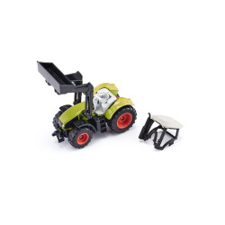 Claas Axion su priekiniu krautuvu S01392