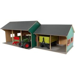 Žemės ūkio stoginė 2 transporto priemonėms 1:16 610263