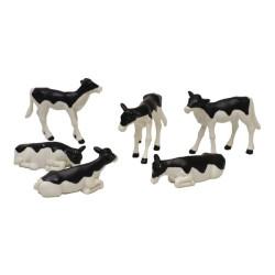 Veršeliai, juodai balti (6 vnt) 571974