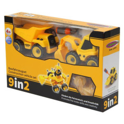 Statybinių transporto priemonių rinkinys 9in2 JA405168