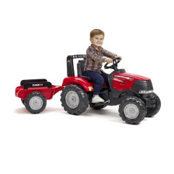 Case IH traktorius su priekaba F996AB