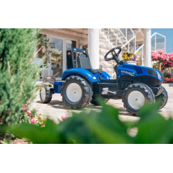 New Holland traktorius su priekaba F3090B
