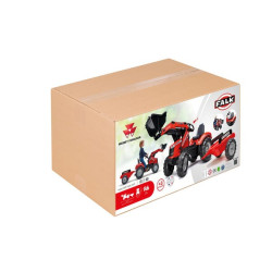 Massey Ferguson S8740 pedalinis ekskavatorius su priekaba F4010AM