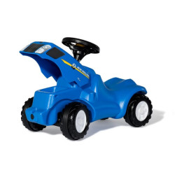 Stūmimo taktorius, New Holland T6010, nuo 1,5 metų amžiaus, Rolly Toys R13208 rollyMinitrac