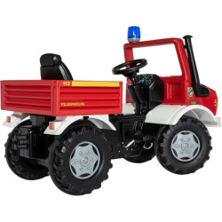 Pedalinis traktorius, Mercedes Benz, Unimog Fire Brigade, nuo 3 metų, rollyUnimog by Rolly Toys R038220