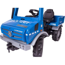 Pedalinis traktorius, Mercedes Benz, Unimog Police, nuo 3 m., rollyUnimog by Rolly Toys R038251