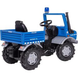 Pedalinis traktorius, Mercedes Benz, Unimog Police, nuo 3 m., rollyUnimog by Rolly Toys R038251
