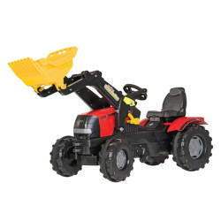 Pedalinis traktorius su priekiniu krautuvu, Case IH Puma, nuo 3 metų, rollyFarmtrac by Rolly Toys R61106