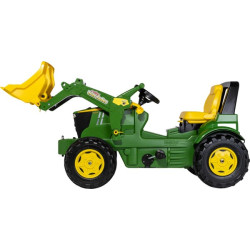 Pedalinis traktorius, John Deere 7310R su priekiniu krautuvu R730034