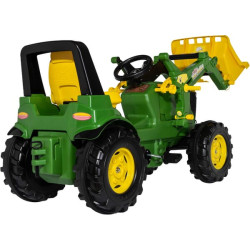 Pedalinis traktorius, John Deere 7310R su priekiniu krautuvu R730034
