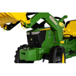 Pedalinis traktorius, John Deere 7310R su priekiniu krautuvu R730034
