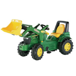 Pedalinis traktorius su priekiniu krautuvu, John Deere 7930, nuo 3 metų amžiaus, Rolly Toys R71002 rollyFarmtrac