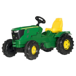 Pedalinis traktorius, John Deere 6210R, nuo 3 metų amžiaus, Rolly Toys R60106 rollyFarmtrac