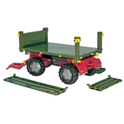 Priekaba, žalia/sidabrinė, nuo 3 metų, Rolly Toys R12500