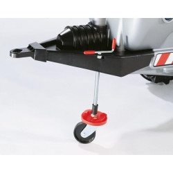 Srutų cisterna, Jumbo, sidabrinė/raudona, nuo 3 metų amžiaus, Rolly Toys R12277 rollyTanker