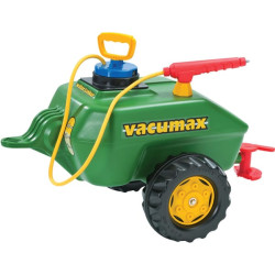 Cisterna priekaba, žalia/geltona, nuo 3 metų, rollyTanker by Rolly Toys R12286