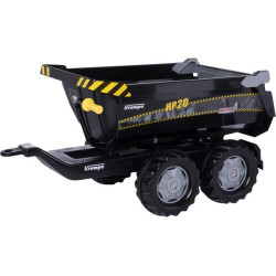 Priekaba, Krampe HP20, juoda/sidabrinė, nuo 3 metų, Rolly Toys R12326 rollyHalfpipe