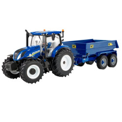 New Holland T6 + NC tentinė priekaba B43268
